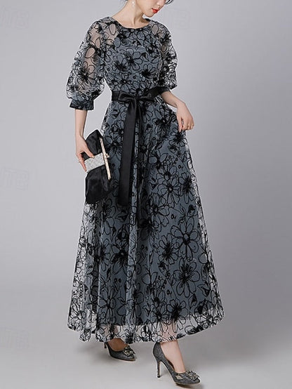 Mother A-Line Dress Formal the Elegant of Vintage Bride