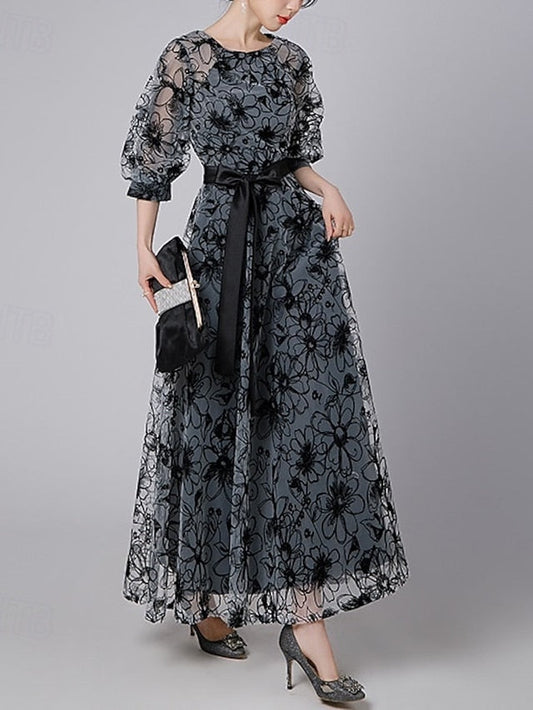 Mother A-Line Dress Formal the Elegant of Vintage Bride