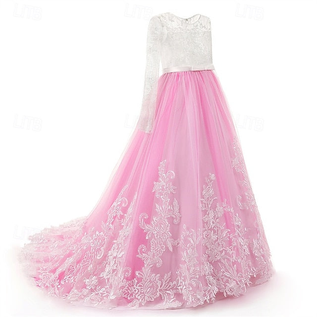 Girl Dress Girls' Flower Princess Kid's