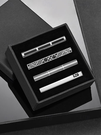 Tie - Slim Men's Metal Clip