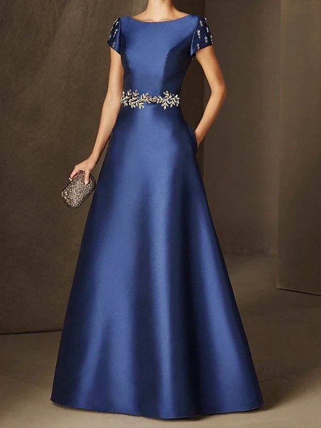 Elegant Leaf Accents Pearl Gold – Bridal Belt with