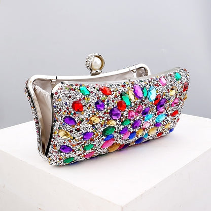 Wristlet Clutch Evening Women's Bags Bag Polyester