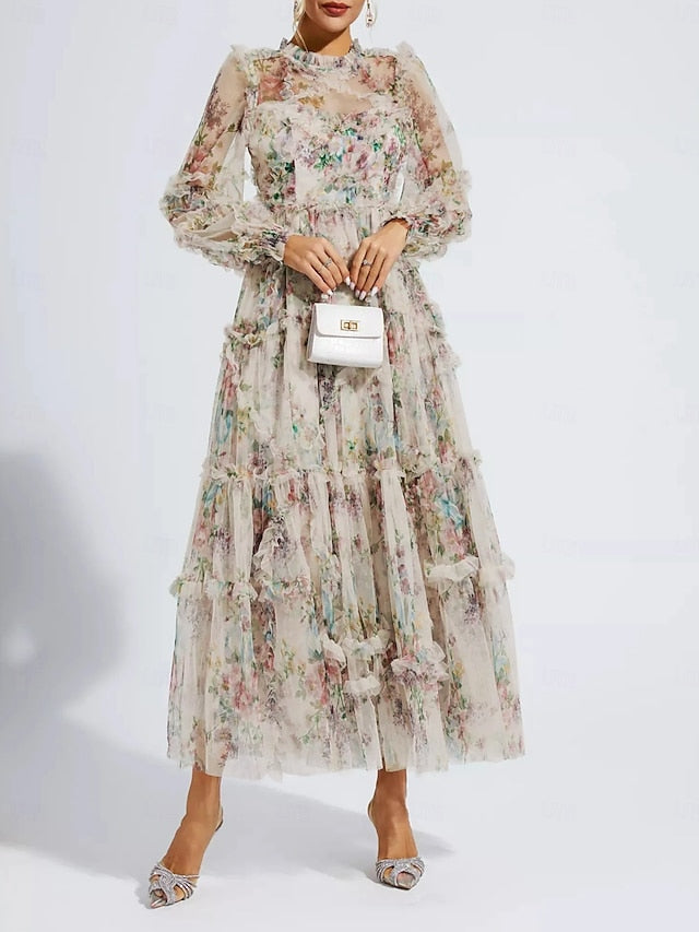 Cocktail Garden Dresses Wedding Guest Beach Party A-Line