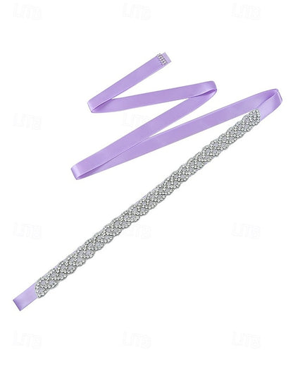 Waistband Bridal Elegant – Rhinestone Wedding Crystal