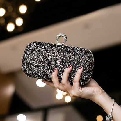 Wristlet Leather PU Bags Clutch Women's Evening Bag