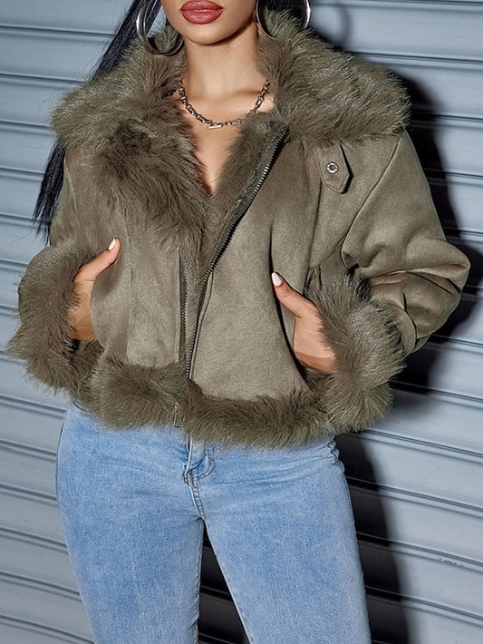 Women's Street Wear Coat Fall Outdoor Daily Winter