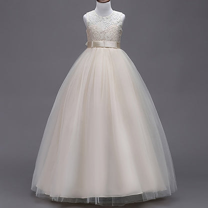 Girls' Flower Girl Party Dress Evening Gown