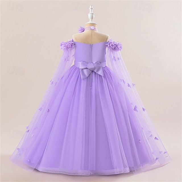 Princess Girl Flower Kid's Dress Girls'