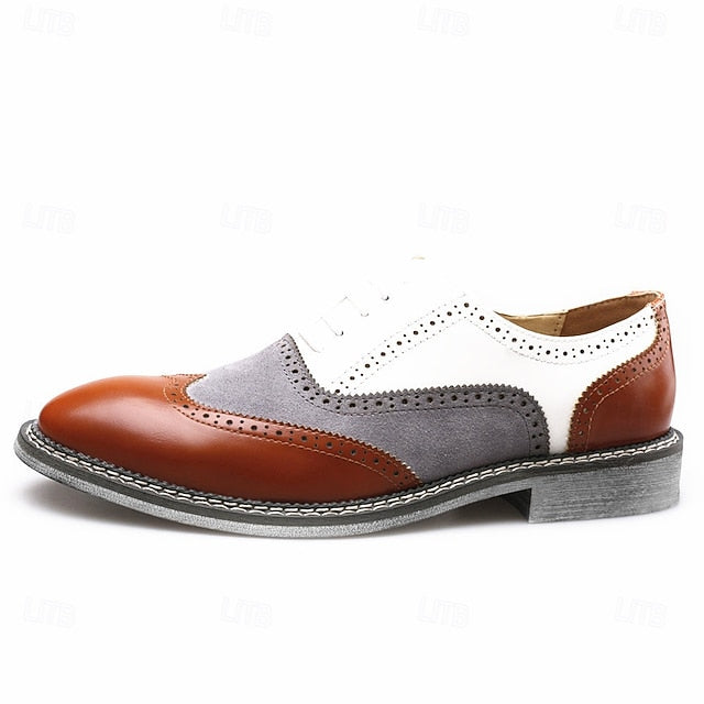 Spectator Wingtip Gatsby-Inspired Oxford in Men's Shoes