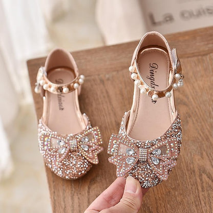 PU Heel Girls' Daily Shoes Glitter Glitters Heels