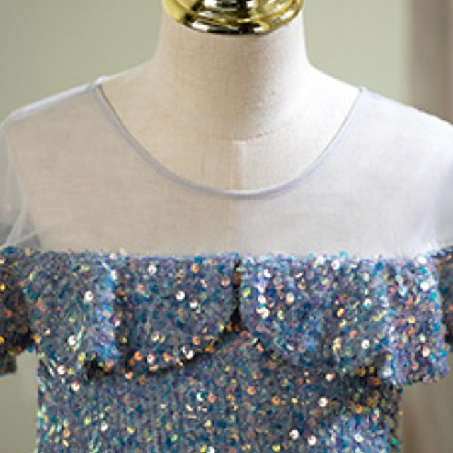 Flower Party Dress Gown Evening Girls' Girl