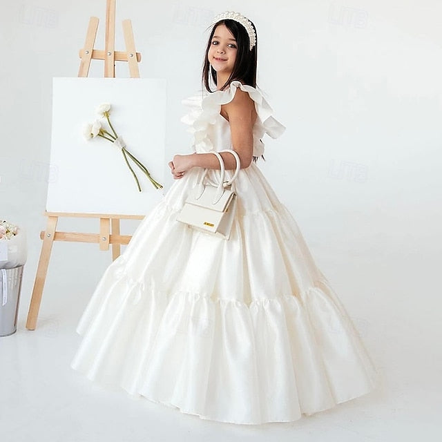 Formal Girl Flower Girls' Dress Communion First