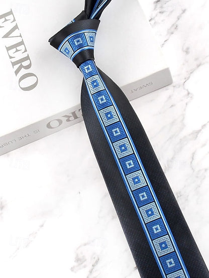 Pattern with Polyester Men's Necktie Classic