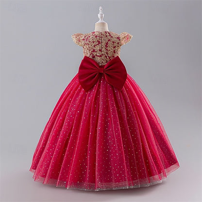 Kid's Girls' Flower Dress Girl Princess