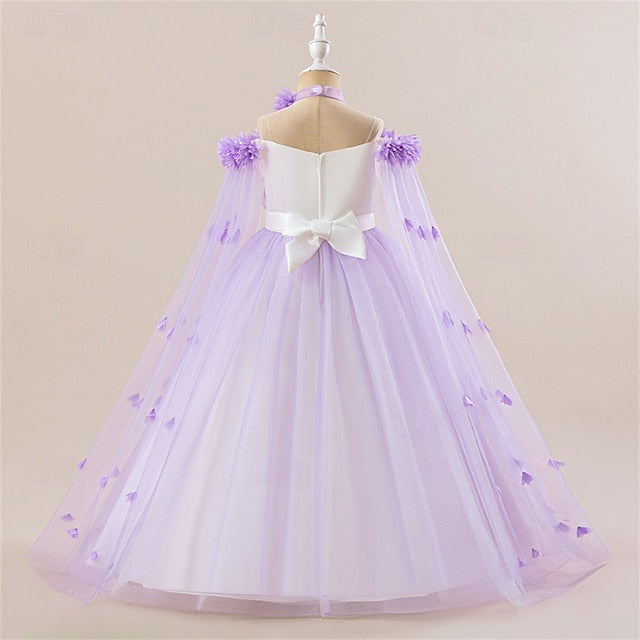 Princess Girl Flower Kid's Dress Girls'