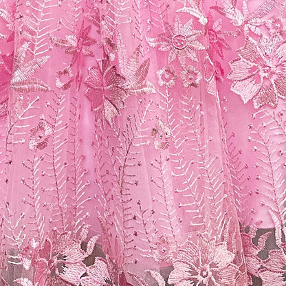 Kids Girl Solid Colored Dress Girls' Flower