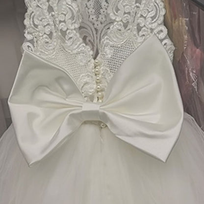 Flower Communion First Party Dress Girl Girls'