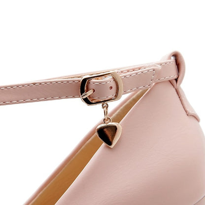 Lolita Girls' Daily Shoes PU Heels Heel Cosplay