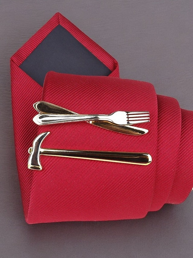 Plated Gold Fork Men's