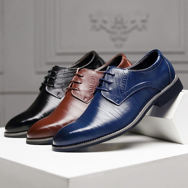 Business Classic Men's Derby Shoes Oxfords