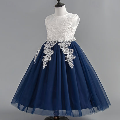 Sleeveless Dress Special Floral Wedding Party Girls' Kids