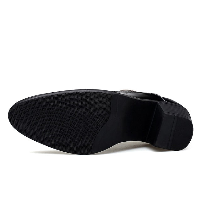 Shoes Red Oxford and White Faux Leather Patent Men's –