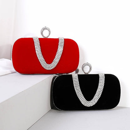 Wristlet Bag Bags Evening Clutch Women's Velvet