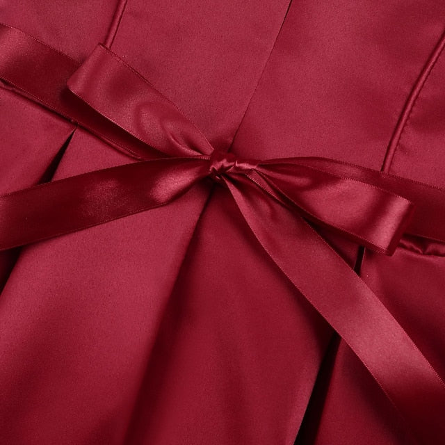 Color Kids Party Dress Sleeveless Solid Formal Girls'