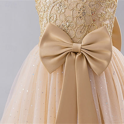 Kid's Girls' Flower Dress Girl Princess