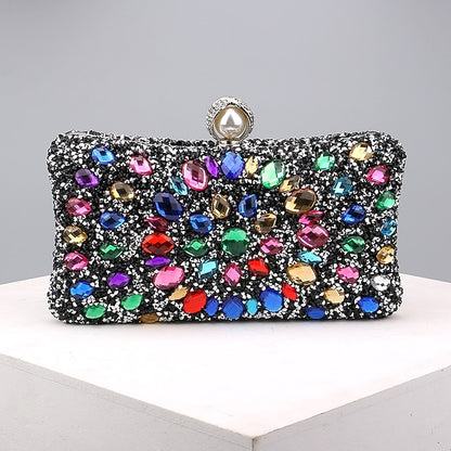 Wristlet Clutch Evening Women's Bags Bag Polyester