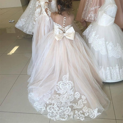 Dress Girls' Kid's Girl Princess Flower