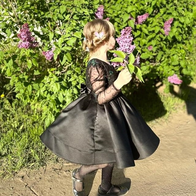 Flower Kids Party Dress Girls' Communion Girl First