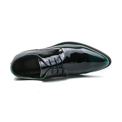 Formal Oxford Shoes Patent – Leather Shiny Men's