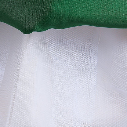 Formal Party Dress Girls' Kids Sleeveless Color Solid