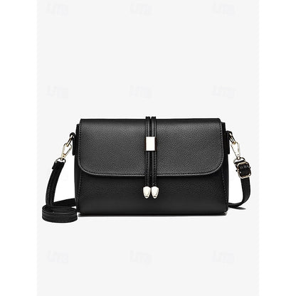 Burgundy Bags in Crossbody Leather Black Women's Faux and