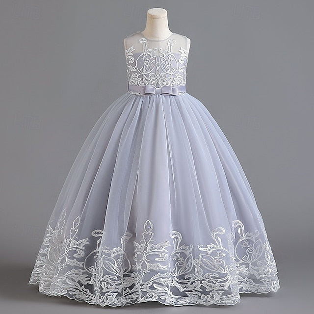 Girl Flower Girls' Dress Kid's Princess