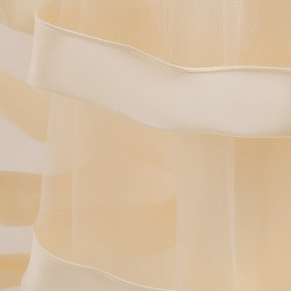 Wedding Solid Sleeveless Kids Colored Party Dress Girls'