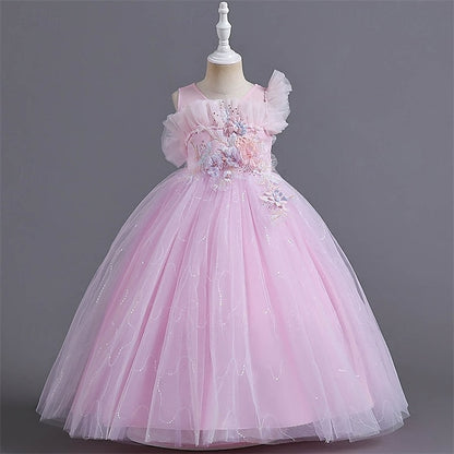 Girl Flower Dress Princess Kid's Girls'