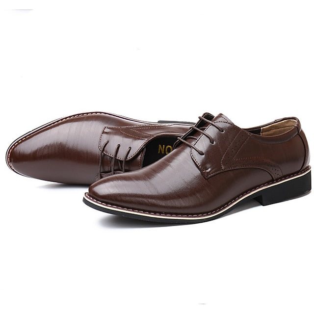 Business Classic Men's Derby Shoes Oxfords