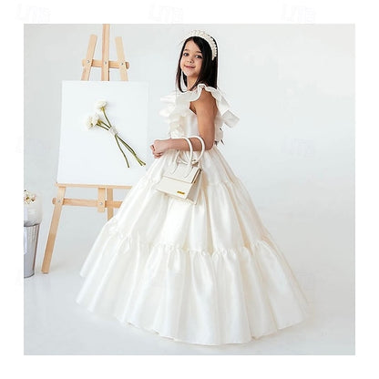 Formal Girl Flower Girls' Dress Communion First