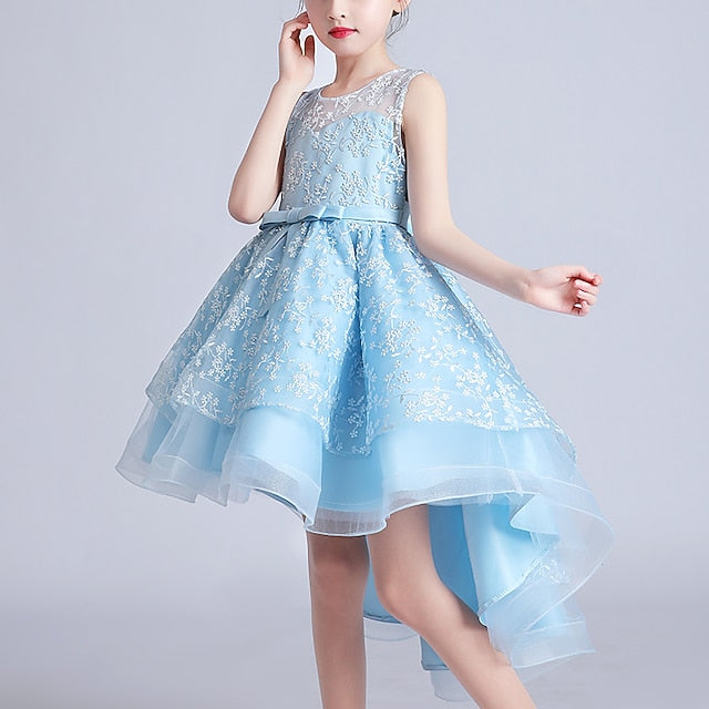 Party Princess Girls' Dress Girl Flower