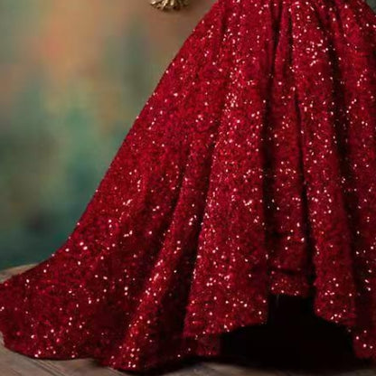 3D Dress Solid Colored Girl Sleeveless Girls' Flower