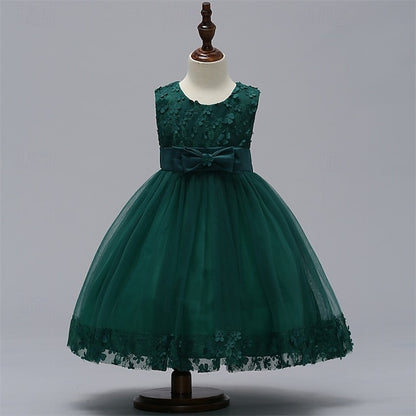 Kid's Girls' Dress Princess Flower Girl