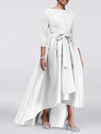 the Bride Mother of Size Wedding Dress Plus Elegant A-Line Guest