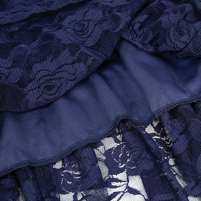 Girls' Flower Kids Solid Long Colored Girl Dress