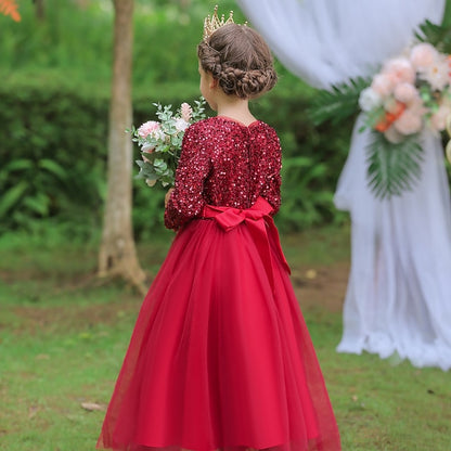 Party Girls' Performance Dress Flower Girl