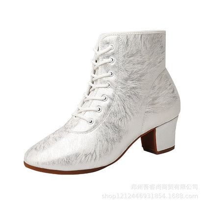 Comfortable Latin Elegant with Shoes White Dance Women's