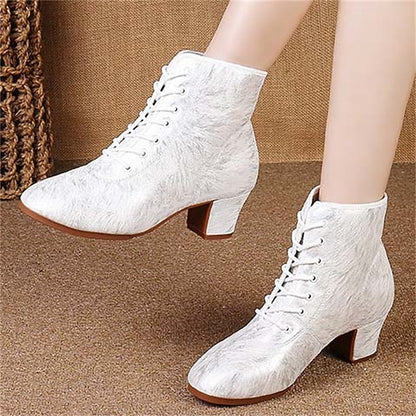 Comfortable Latin Elegant with Shoes White Dance Women's