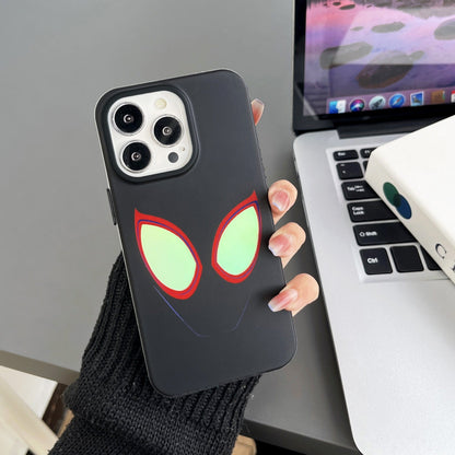 Spider-Man Laser Couple iPhone Case