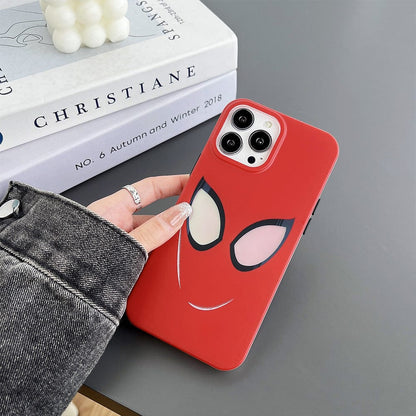 Spider-Man Laser Couple iPhone Case